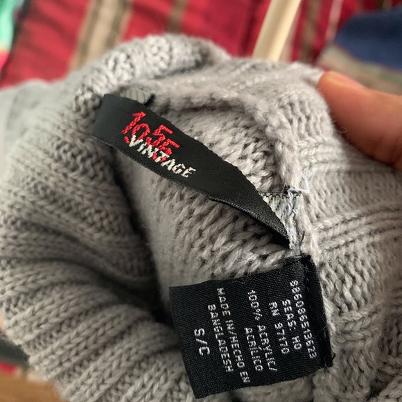 Cowl Neck Knit Tunic Sweater - Picture 3 of 3